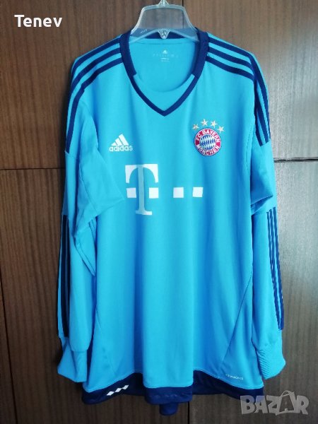 Bayern Munich Adidas оригинална вратарска тениска фланелка XL Байерн Мюнхен , снимка 1