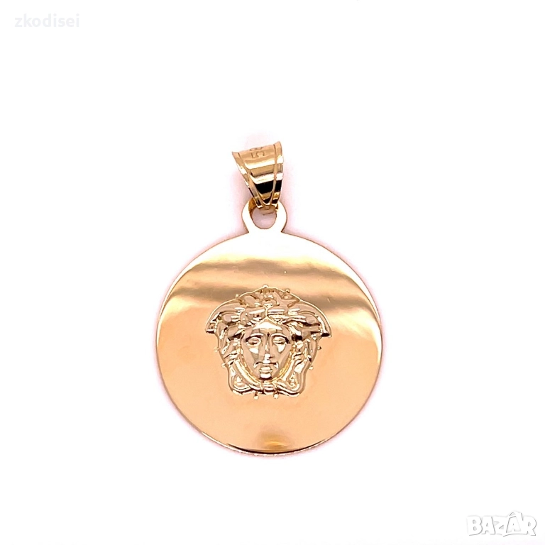 Златен медальон 3,62гр. 14кр. проба:585 модел:34550-1, снимка 1