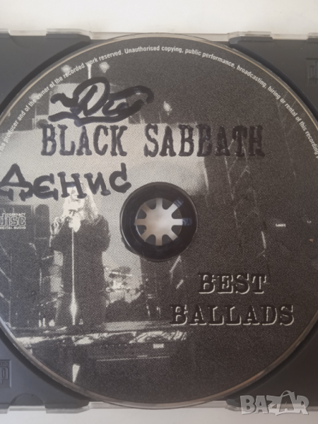 Black Sabbath – Best Ballads матричен диск с най-добрите балади на Блек Сабат, снимка 1