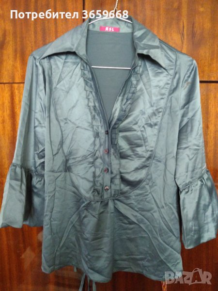 Дамска елегантна/бизнес риза,размер S/М,НОВА, сатен, снимка 1