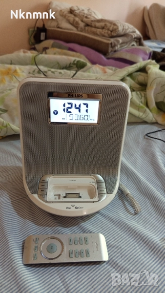 Дог станция радио часовник PHILIPS, снимка 1