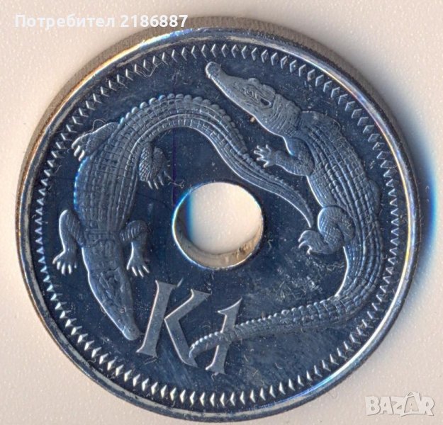 Папуа Нова Гвинея 1 куна 2004 година, снимка 1