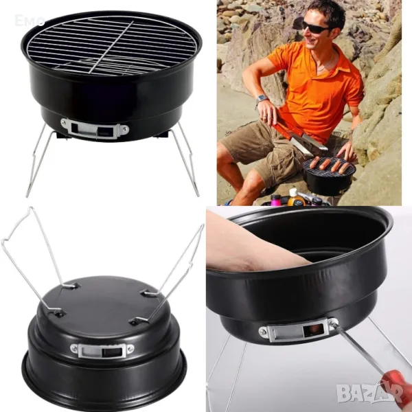 Градинско барбекю на дървени въглища REVERIE RG-12, снимка 1