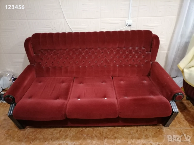 Разтегателен диван /тройка / - Промоция , снимка 1