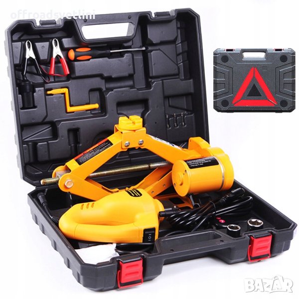 Електрически крик с гайковерт 12V, снимка 1