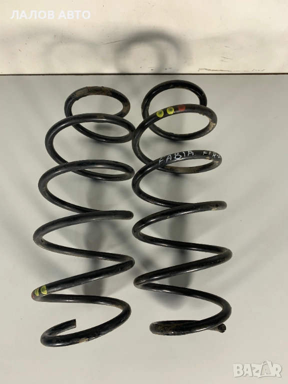 Предни пружини Шкода Фабия 1.9 predni prujini Skoda Fabia 1.9SDI (99-07)г. , снимка 1