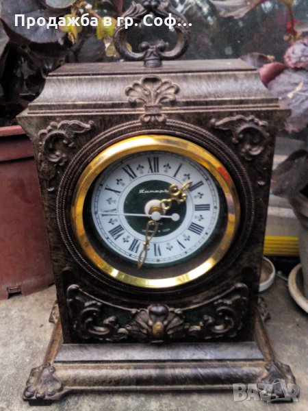 Янтарь руски часовник, снимка 1