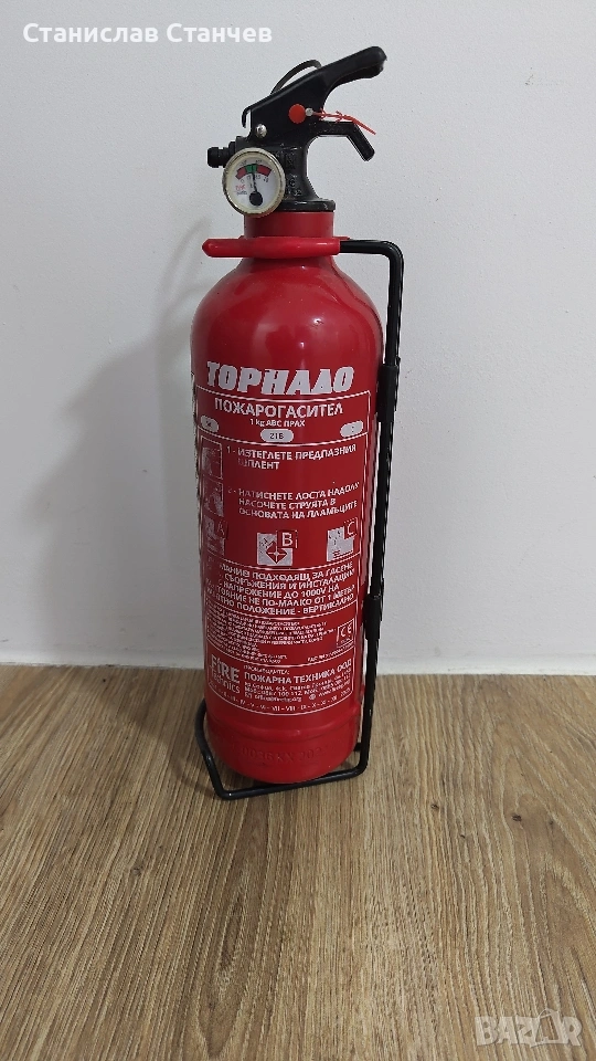 Пожарогасител Торнадо 1кг 10евро , снимка 1
