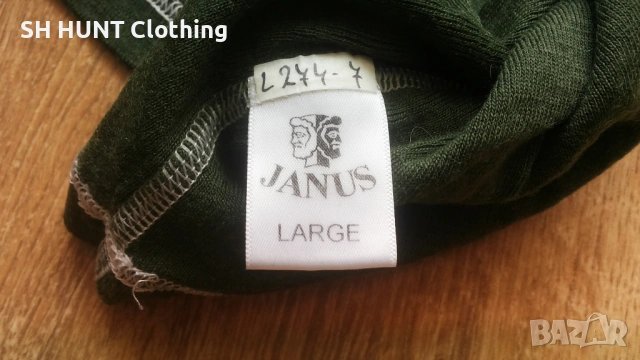 JANUS THERMO 100% Merino Wool размер L термо блуза 100% Мерино вълна - 2550, снимка 8 - Блузи - 54216675