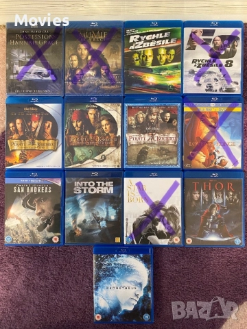 Филми на Blu-ray - нови и употребявани