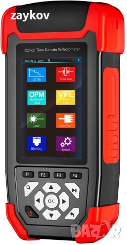 NOYAFA NF-981 OTDR тестер за оптични влакна с визуален локатор , снимка 5 - Други инструменти - 52424817