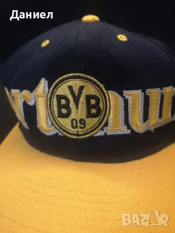 Винтидж шапка от 90те години на Борусия Дортмунд , снимка 2 - Шапки - 50375730