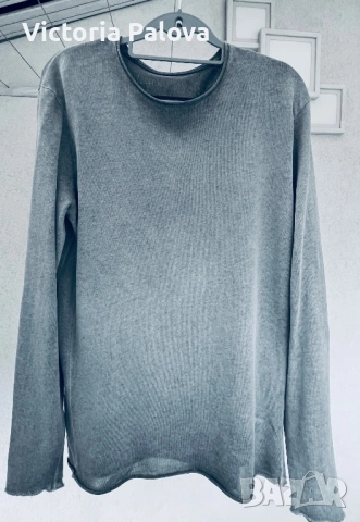 Ексклузивен памучен свитшот AUTARK Rough Concept (Австралия) - Vintage Oversize, снимка 2 - Блузи - 54312521