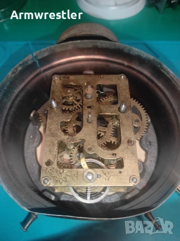 Стар Немски Механичен Часовник Будилник Junghans , снимка 9 - Антикварни и старинни предмети - 54000954