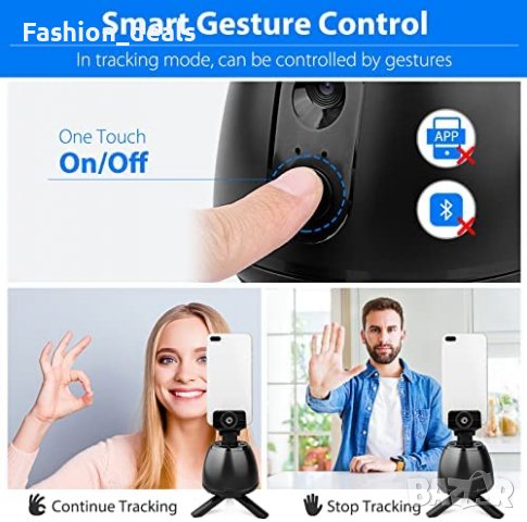 Нова Стойка за мобилен телефон Настолен статив Стабилизатор видео влог, снимка 5 - Селфи стикове, аксесоари - 40100417