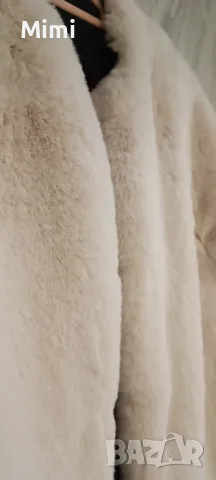 палто M/L екрю, снимка 3 - Палта, манта - 48067431