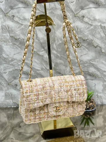 чанти тип букле  chanel flap 1.75 bag 20x13см, снимка 10 - Чанти - 50406027