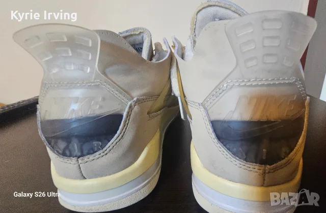 Маратонки Air Jordan 4 Off White SP sail Nike basketball NBA, снимка 7 - Спортни обувки - 56139985