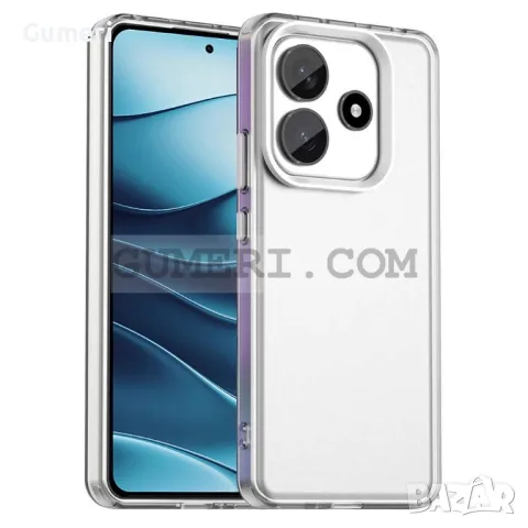 Xiaomi Redmi Note 14 5G Противоударен Хибриден Гръб - Мат, снимка 2 - Калъфи, кейсове - 49221683