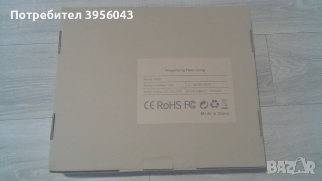 Нова LED лупа 10X 3-в-1 с осветление, стойка и щипка, снимка 7 - Настолни лампи - 53904174