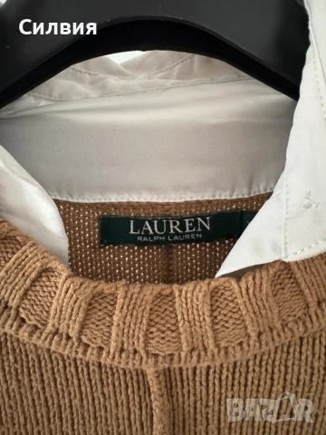 Блуза, пуловер с риза на Rauph Lauren, снимка 4 - Блузи с дълъг ръкав и пуловери - 54035694