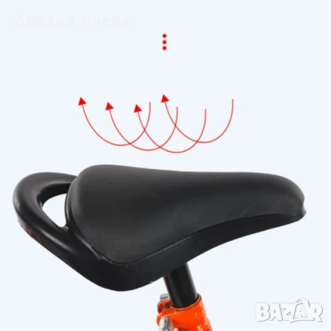 Детски велосипед с противоплъзгащи се гуми и светещи помощни колела , снимка 2 - Велосипеди - 50947895