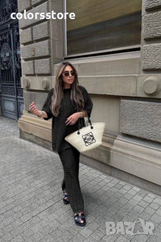 ДАМСКИ ПЛЕТЕН КОМПЛЕКТ BLACK