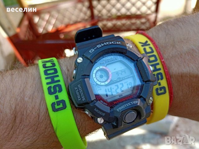 Силиконова гривна G Shock / Pro trek, снимка 11 - Други - 35357456