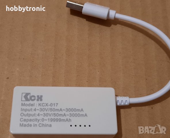 USB doctor, LCD измерител на ток, напрежение и енергия (Ah), снимка 3 - USB кабели - 42762978