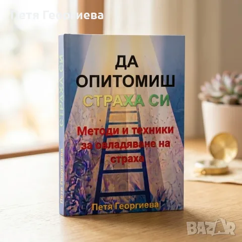 Нова книга "Да опитомиш страха си"- директно от автора + подарък и личен автограф 