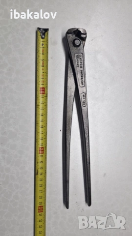 Стари арматурни клещи KNIPEX 30см, снимка 4 - Клещи - 53989899