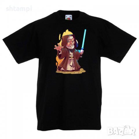 Детска тениска Star Wars Obi Wan Star Wars,Игра,Изненада,Подарък,, снимка 2 - Детски Блузи и туники - 36667358