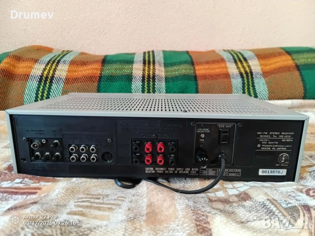 Продавам винтидж ресивър HITACHI SR 4010!, снимка 8 - Ресийвъри, усилватели, смесителни пултове - 53881870