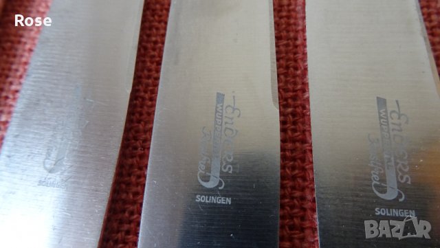 SOLINGEN ENDERS Wuppertal ROCOCO -  ножове , снимка 4 - Прибори за хранене, готвене и сервиране - 30744575
