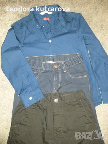 Риза, къс и дълъг панталони H&M, снимка 1