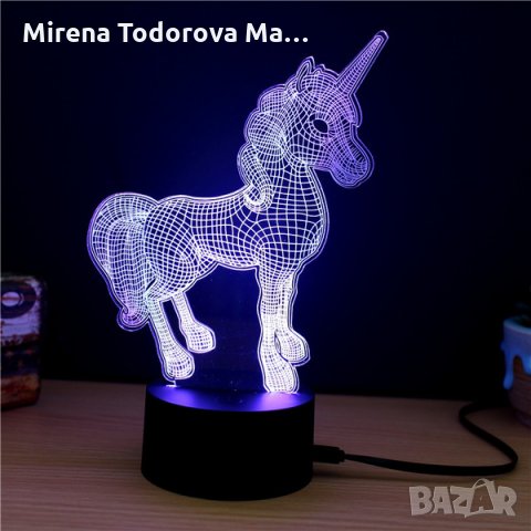 3D лампа,star trek,Doctor Who,хари потър,пони, Marvel Avengers , снимка 5 - Настолни лампи - 35245285