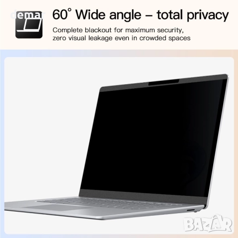 Магнитен екран за поверителност ZOEGAA за 13,5-инчов лаптоп Microsoft Surface (6/5/4/3/2/1), снимка 5 - Лаптоп аксесоари - 51934382
