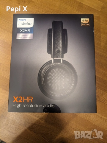 Слушалки Philips Fidelio X2HR -нови, неотваряни-50мм неодимови магнити 