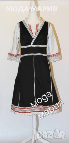 шопски сукман, новодел, стилизиран от лека, еластична материя