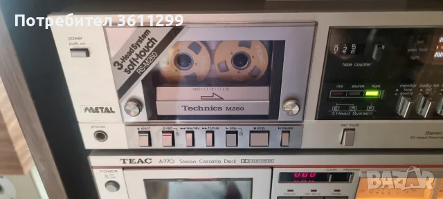 TECHNICS RS M 260, снимка 6 - Декове - 56396604