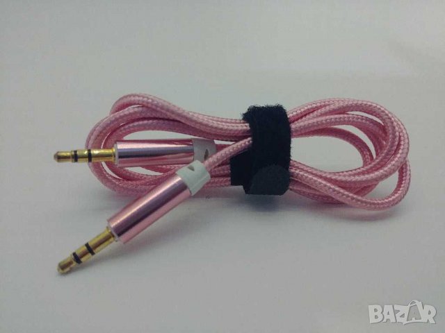 Кабел за слушалки с оплетка, снимка 3 - Слушалки и портативни колонки - 29171744