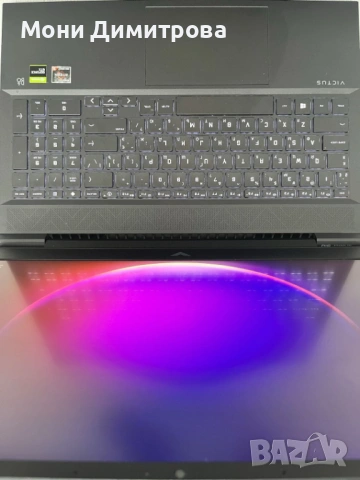 HP Victus 16 / Ryzen 5 5600H / GTX 1650 4GB / 12GB RAM / Отлично състояние, снимка 2 - Лаптопи за игри - 54066269