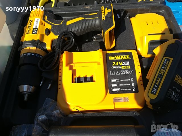 dewalt li-ion+2battery+charger 2409221738, снимка 12 - Винтоверти - 38105417