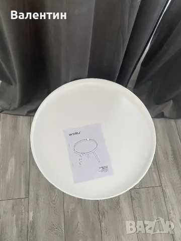 Кръгла помощна масичка , снимка 6 - Маси - 50215518