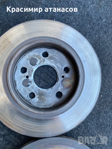 Спирачени дискове задни за Тойота Аурис.2007-2012г, снимка 4 - Части - 44176924