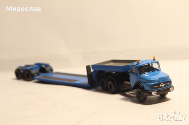 PREISER ??? 1/87 H0 MERCEDES ТЕЖКОТОВАРЕН МОДЕЛ КАМИОН, снимка 6 - Колекции - 54316893