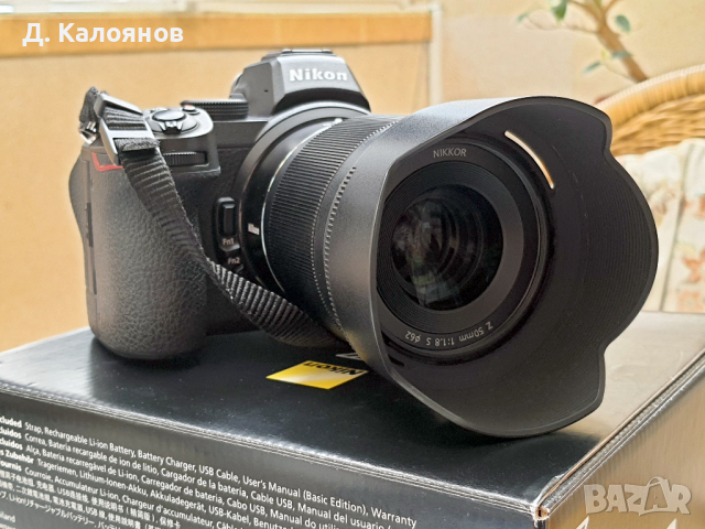 Фотоапарат Nikon Z5 с FTZ адаптор и две батерии, снимка 1 - Фотоапарати - 44683988