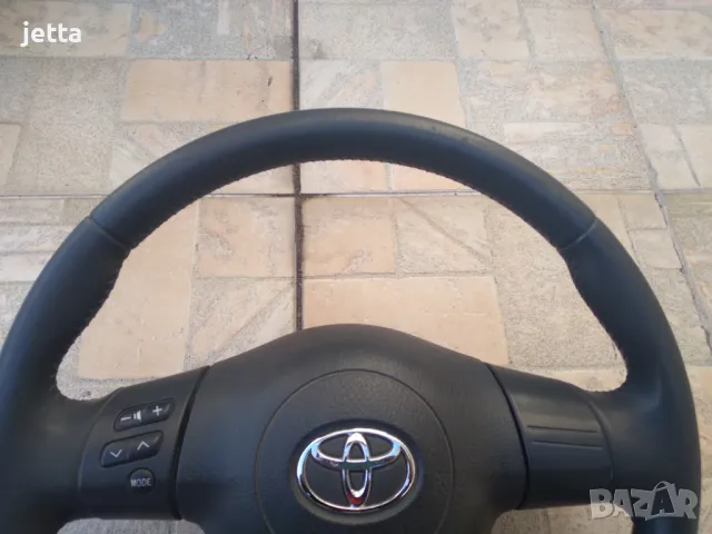 Мултифункционален волан с airbag за Тойота Корола Е12 2004-2007 фейслифт toyota corolla, снимка 3 - Части - 48668787