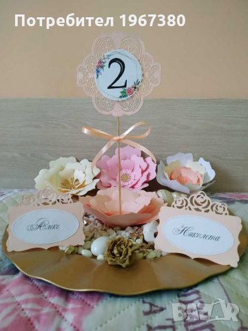 Табели за маса цвете, номера за маса, снимка 7 - Други - 30443637