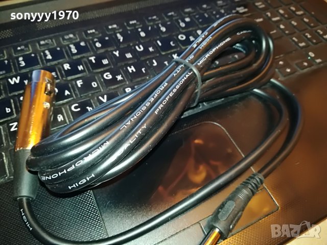 high quality prifessional microphone cable-кабел микрофон 2605221011
